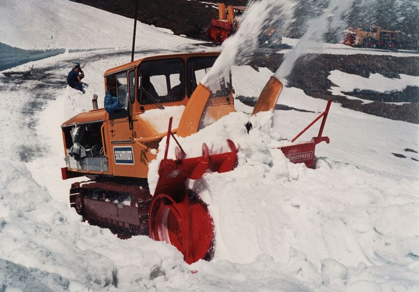 VFR HR de Schmidt durante la limpieza de un paso. 