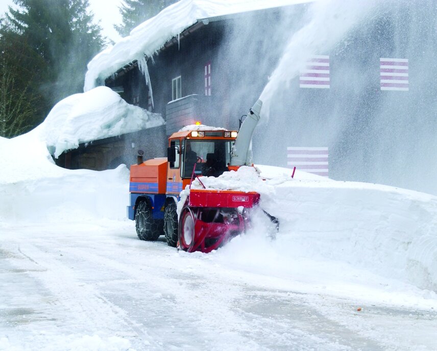 Supra 4001 Schmidt trabajando en Feldberg, Alemania ( 2006 )