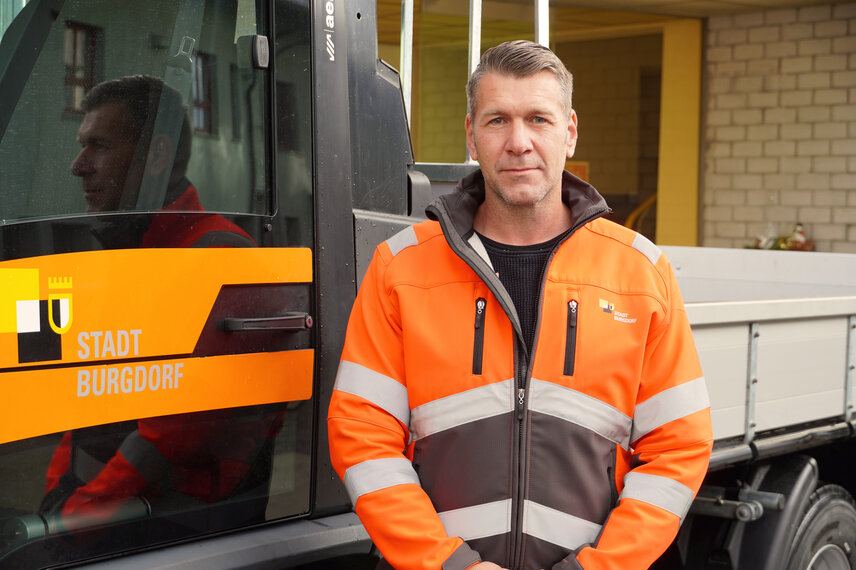  Jonas Lüdi, Fleet Manager at the road maintenance depot