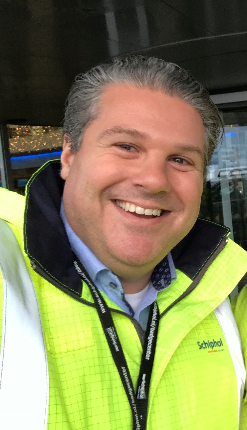 Marc Tissot van Patot, Functional Coordinator am Amsterdamer Flughafen Schiphol in den Niederlanden