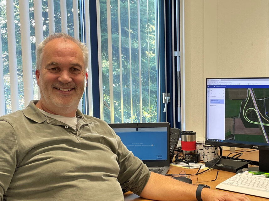 Harold van Os, winter maintenance coordinator at Rijkswaterstaat is responsible for introducing the Route Manager.