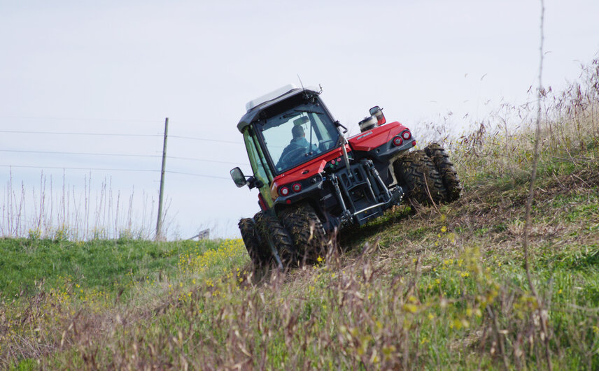 De techniek van de TT 211⁺ en TT 282 garandeert veiligheid, precisie en effectiviteit, zelfs op de steilste hellingen.