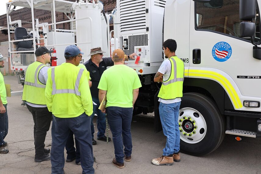 MB technicians bring expert winterization directly to your site,  ensuring your paint system is storage-ready and your crew is  trained on best practices.