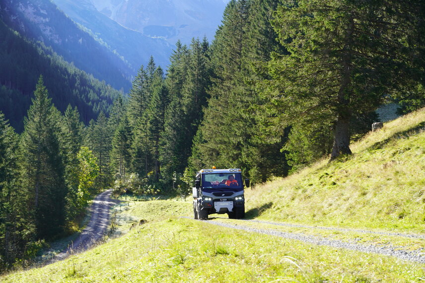 Aebi VT 470 Vario in actie offroad