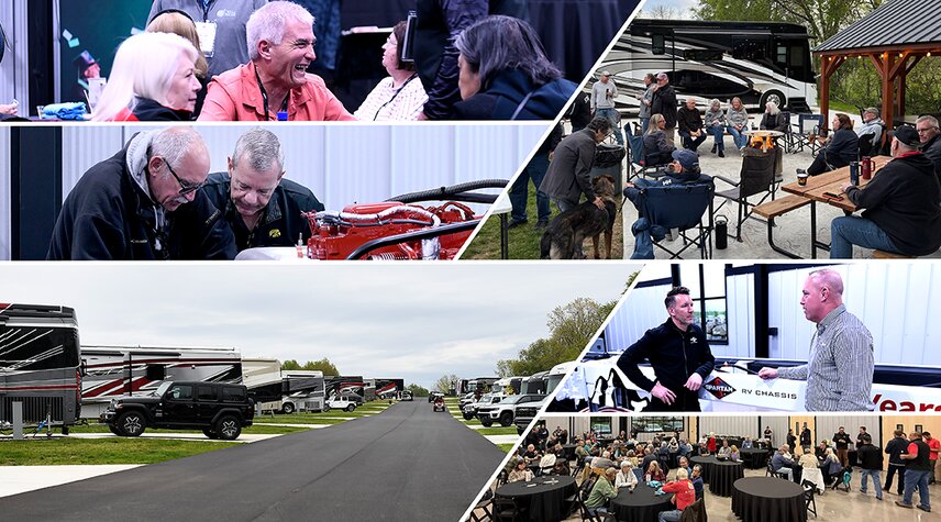 Eigenaren komen samen tijdens de Spartan RV Chassis Rally 2026 – om hun gezamenlijke traditie van kennisuitwisseling en verbinding te vieren.