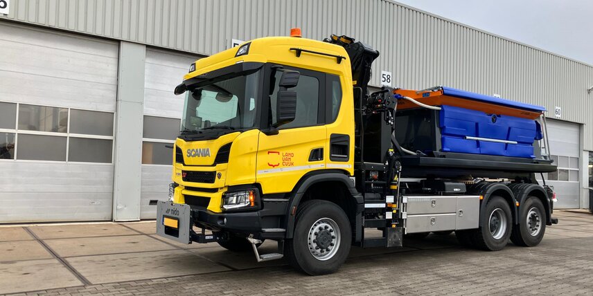 Voorbouw Scania vrachtwagen