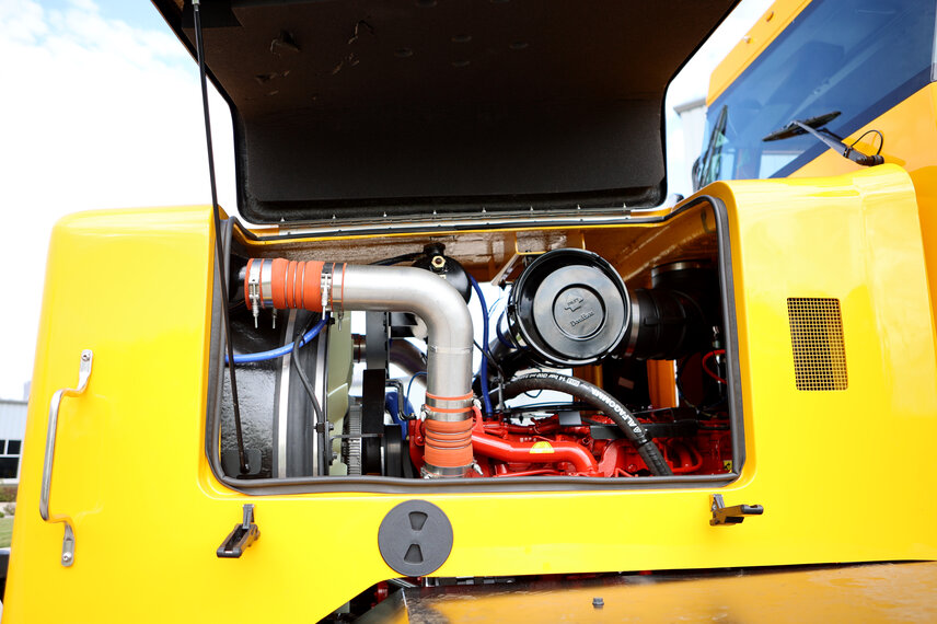 Versatile and Certified: The MB6P delivers powerful performance,  off-road capability, and full on-road certification in the USA for any mission.