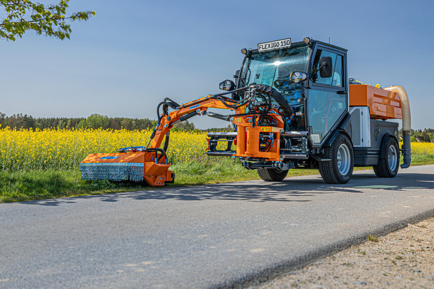 Schmidt Flexigo 150 mit Auslegemäher